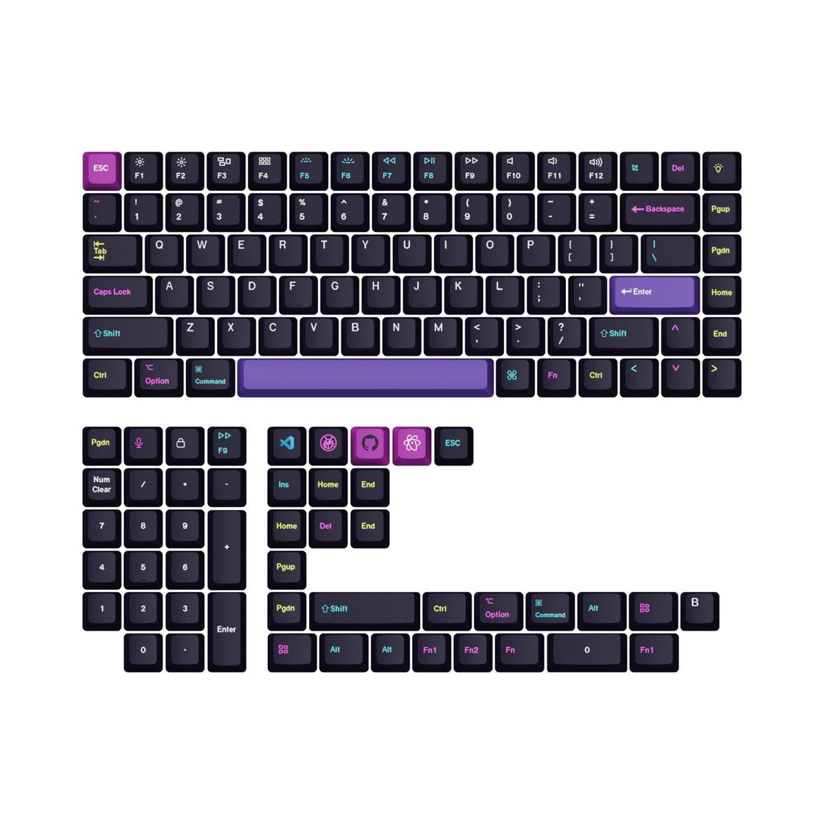 keychron-oem-dye-sub-pbt-full-set-keycap-set-developer-t8