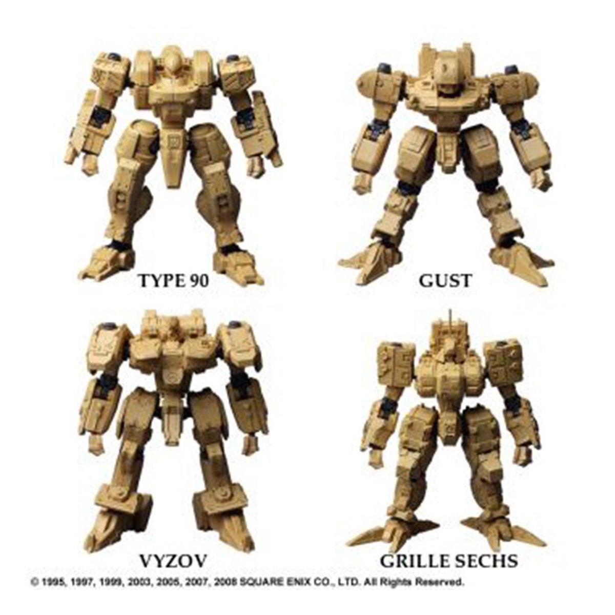 front-mission-structure-arts-1-72-scale-plastic-model-kit-series-vol-3-set-of-4