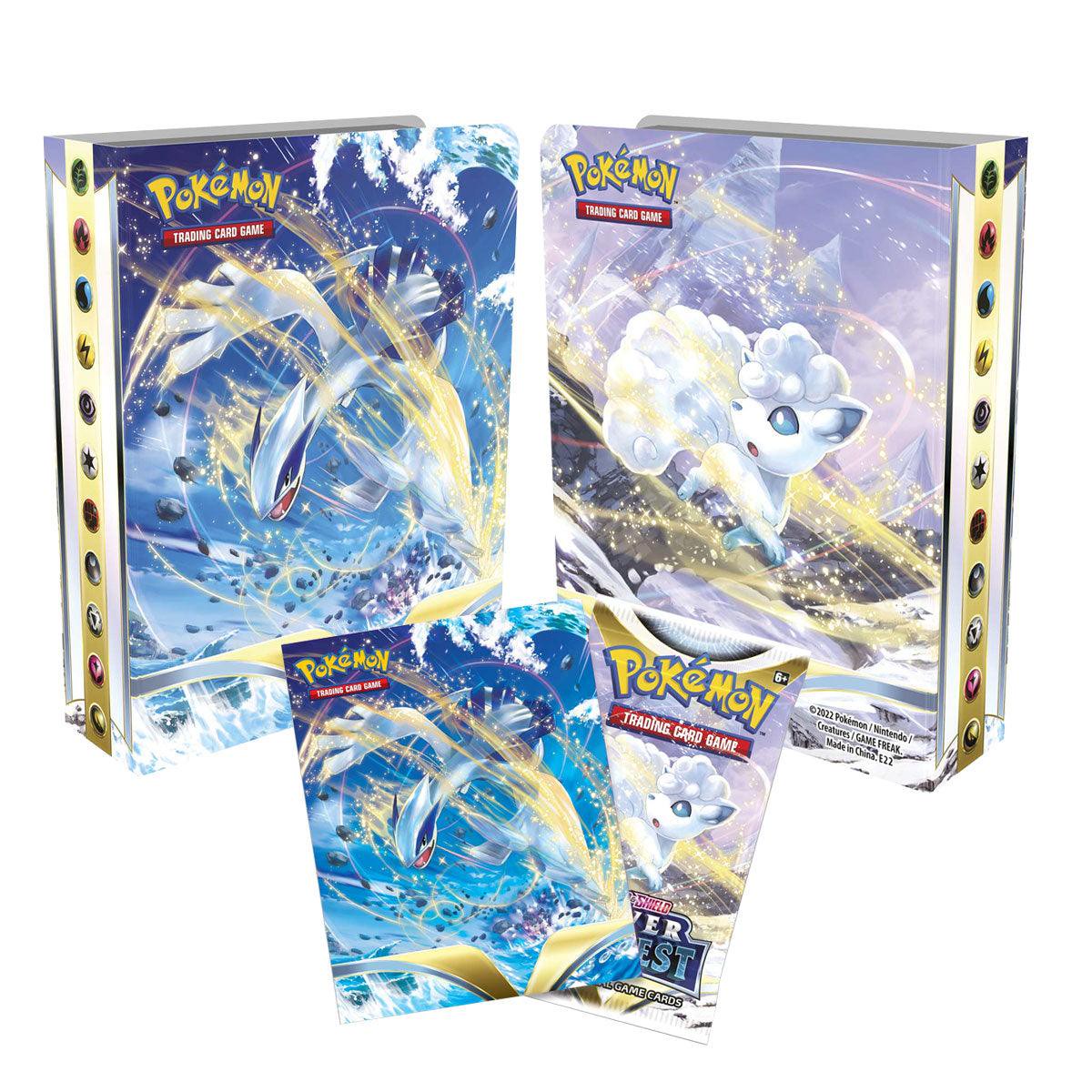 pokemon-trading-card-game-ss12-sword-shield-silver-tempest-mini-portfolio-hold-60-cards-with-1-booster-pack-183-85104