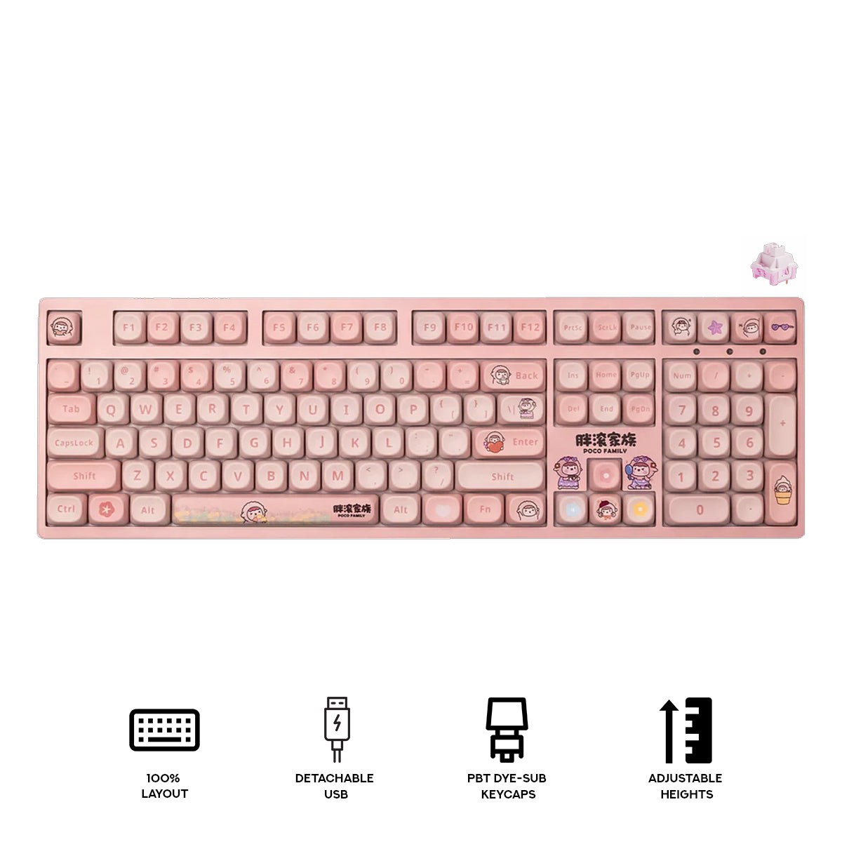 akko-poco-lamb-3108-v3-wired-mechanical-keyboard-akko-frost-pink