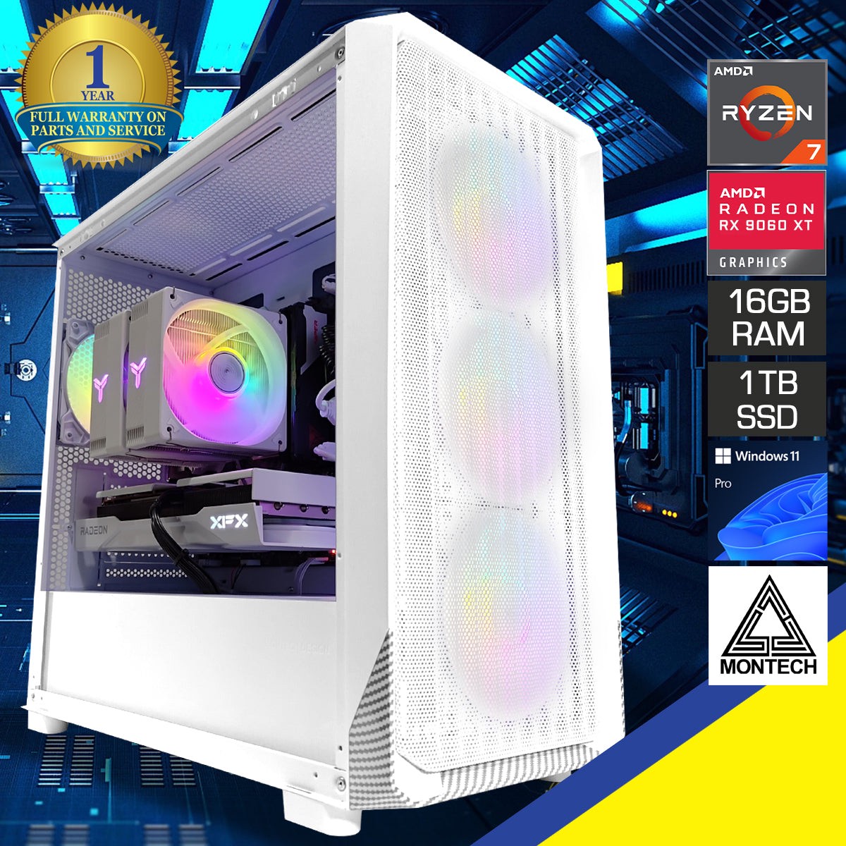 aurora-x5m-white-desktop-gaming-pc-amd-ryzen-7-8700f-16gb-2x8gb-ram-1tb-ssd-rx-9060-xt-windows-11-pro