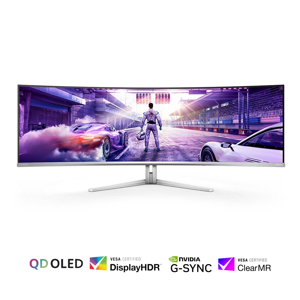 philips-evnia-49m2c8900-69-48-9-dual-qhd-5120x1440-240hz-0-03ms-gtg-qd-oled-curved-gaming-monitor-with-tilt-height-swivel-adjustment-white