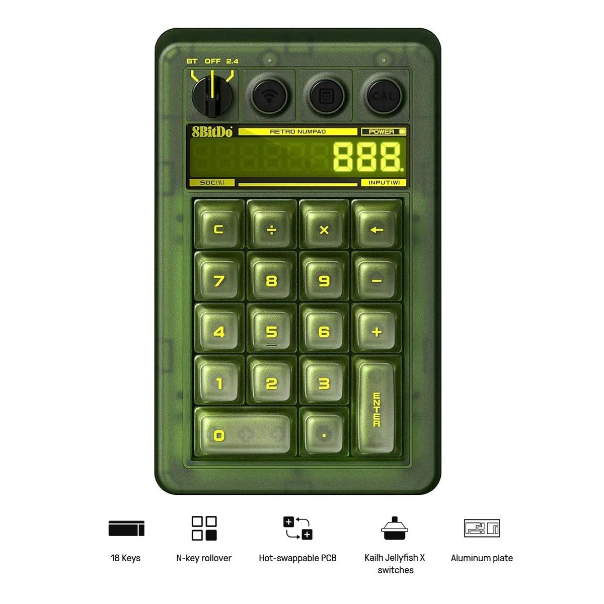 8bitdo-retro-18-mechanical-numpad-xbox-edition-85hb