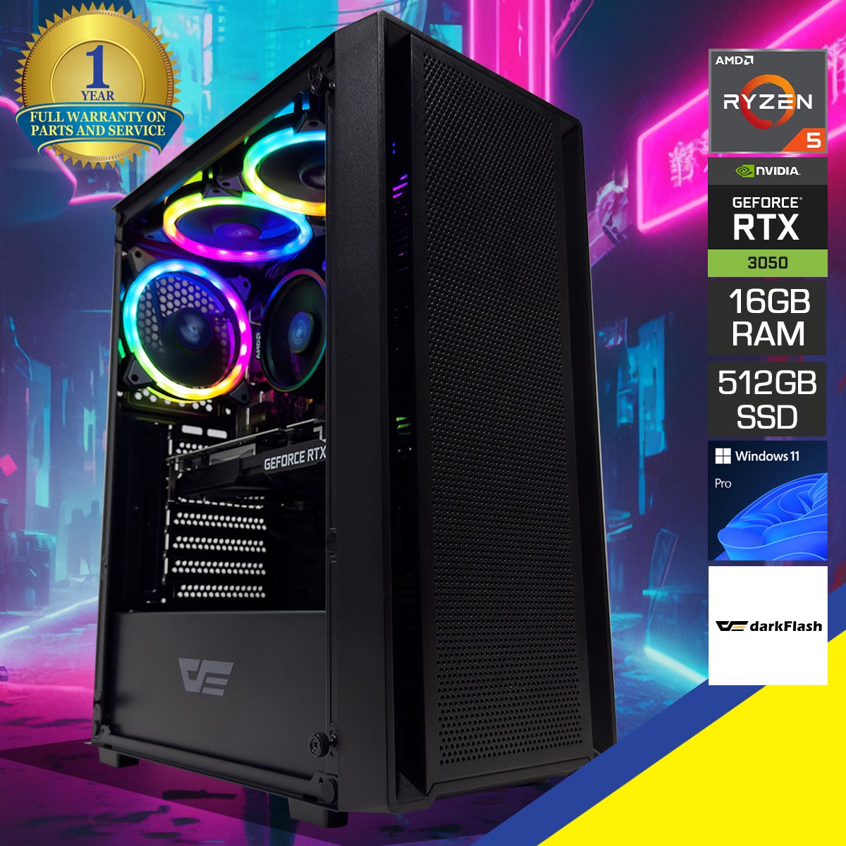 alpha-a305tg-black-desktop-gaming-pc-amd-ryzen-5-5500-16gb-2x8gb-ram-512gb-ssd-rtx-3050-windows-11-pro