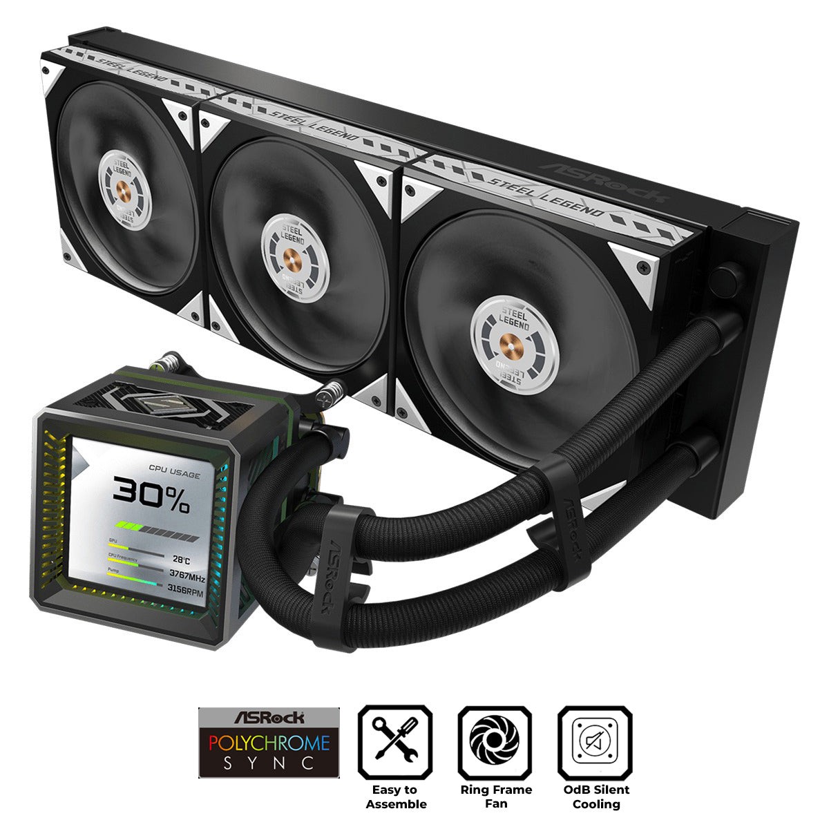 asrock-steel-legend-dark-360-lcd-aio-liquid-cooler