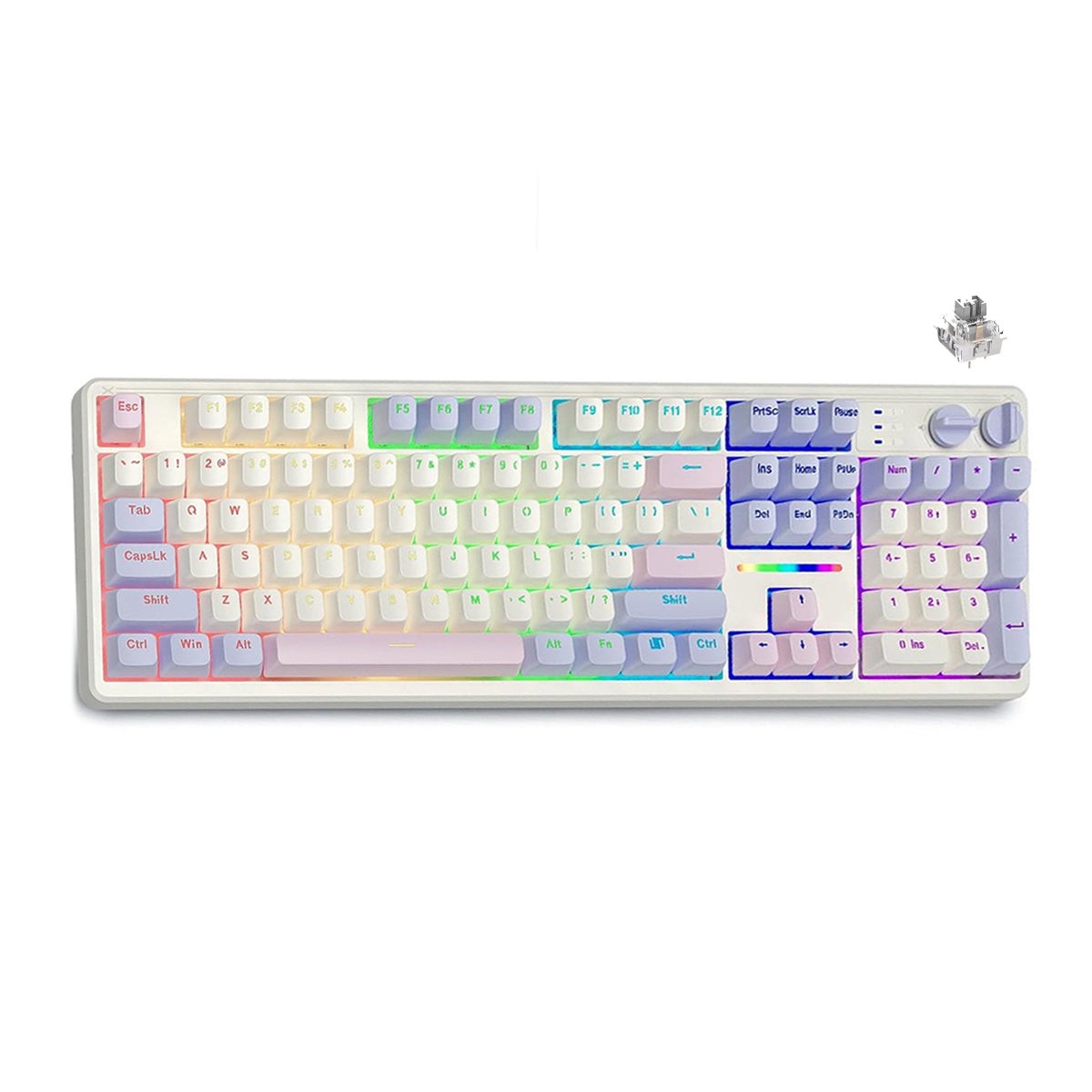 e-yooso-z-104-rgb-wired-mechanical-keyboard-white-pink-purple-silverwood-switch