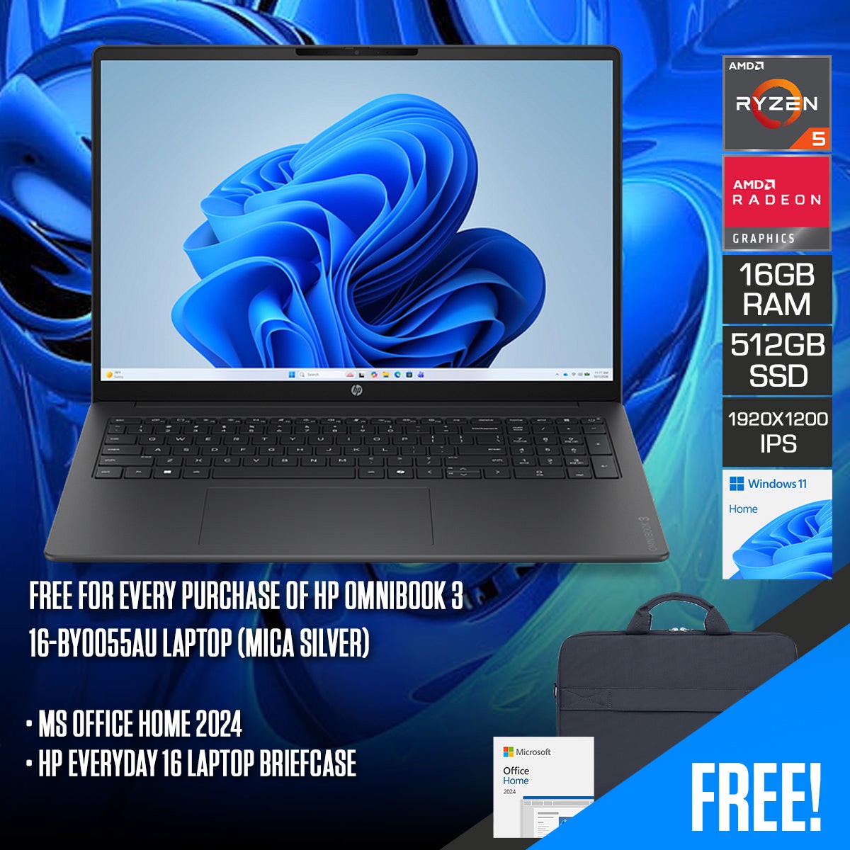 hp-omnibook-3-16-by0055au-laptop-16-2k-ips-ryzen-5-40-16gb-ram-512gb-ssd-amd-radeon-610m-graphics-windows-11-home-ms-office-home-2024-hp-everyday-16-laptop-briefcase