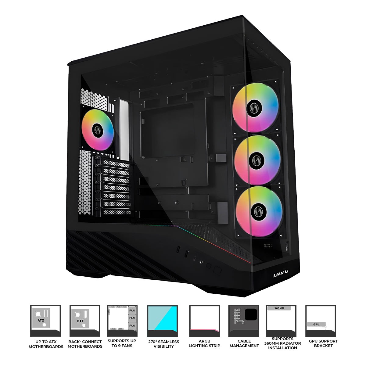 lian-livectorv100r-mini-compact-matx-pc-case-with-4-argb-fans-black