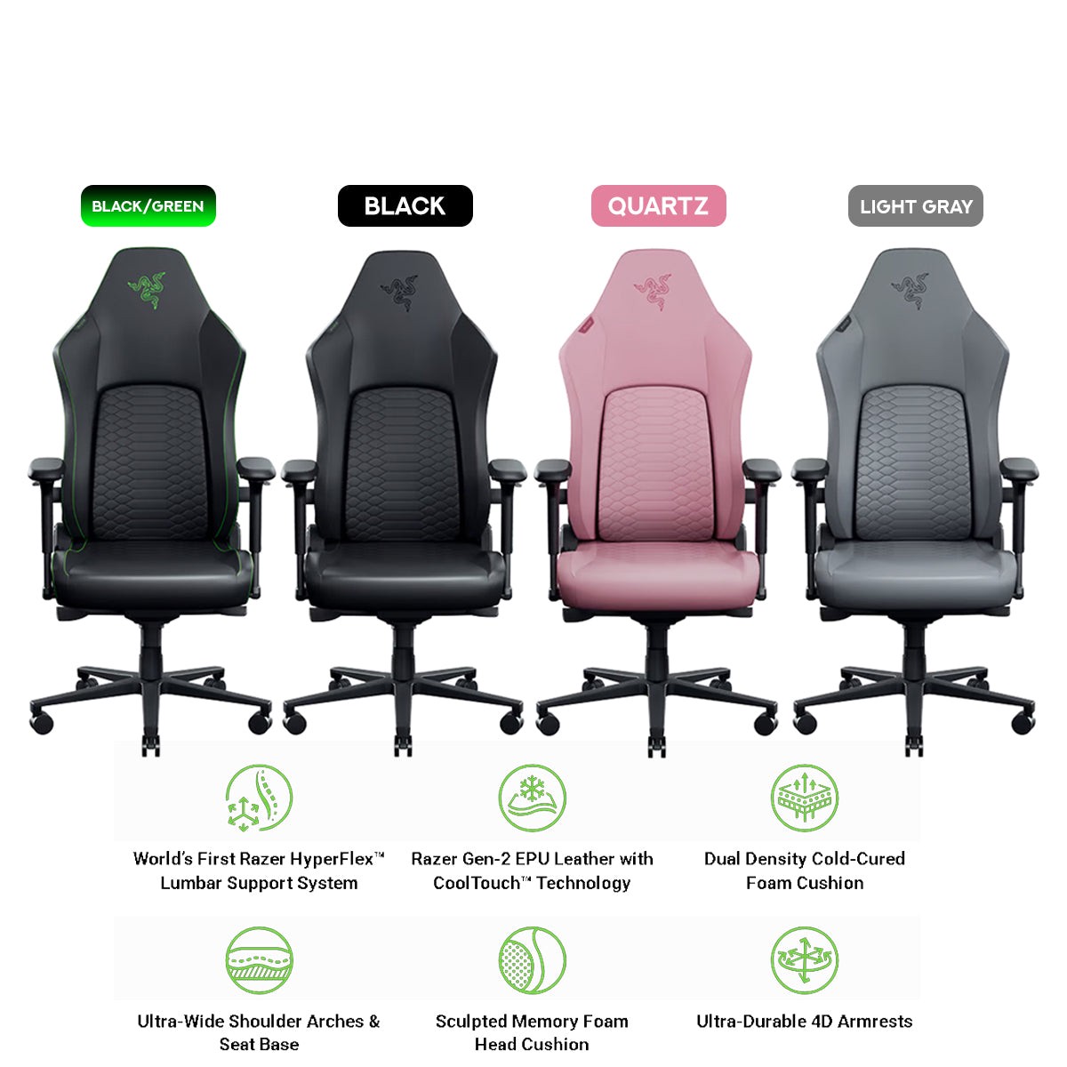 razer-iskur-v2-newgen-ergonomic-gaming-chair-w-breathable-comfort-black-green-black-quartz-light-gray