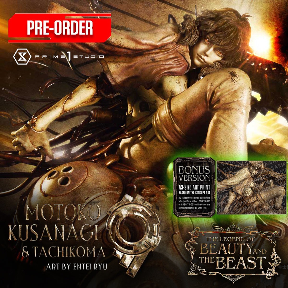 the-legend-of-beauty-and-the-beast-ghost-in-the-shell-stand-alone-complex-motoko-kusanagi-tachikoma-art-by-entei-ryu-bonus-version-lbbgits-01s-pre-order-downpayment