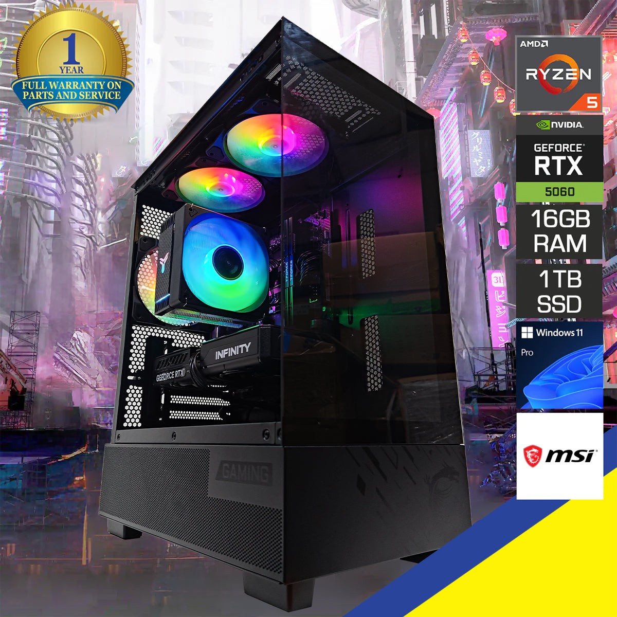 sigma-pano-m110a-black-desktop-gaming-pc-amd-ryzen-5-7500f-16gb-ram-1tb-ssd-rtx-5060-windows-11-pro