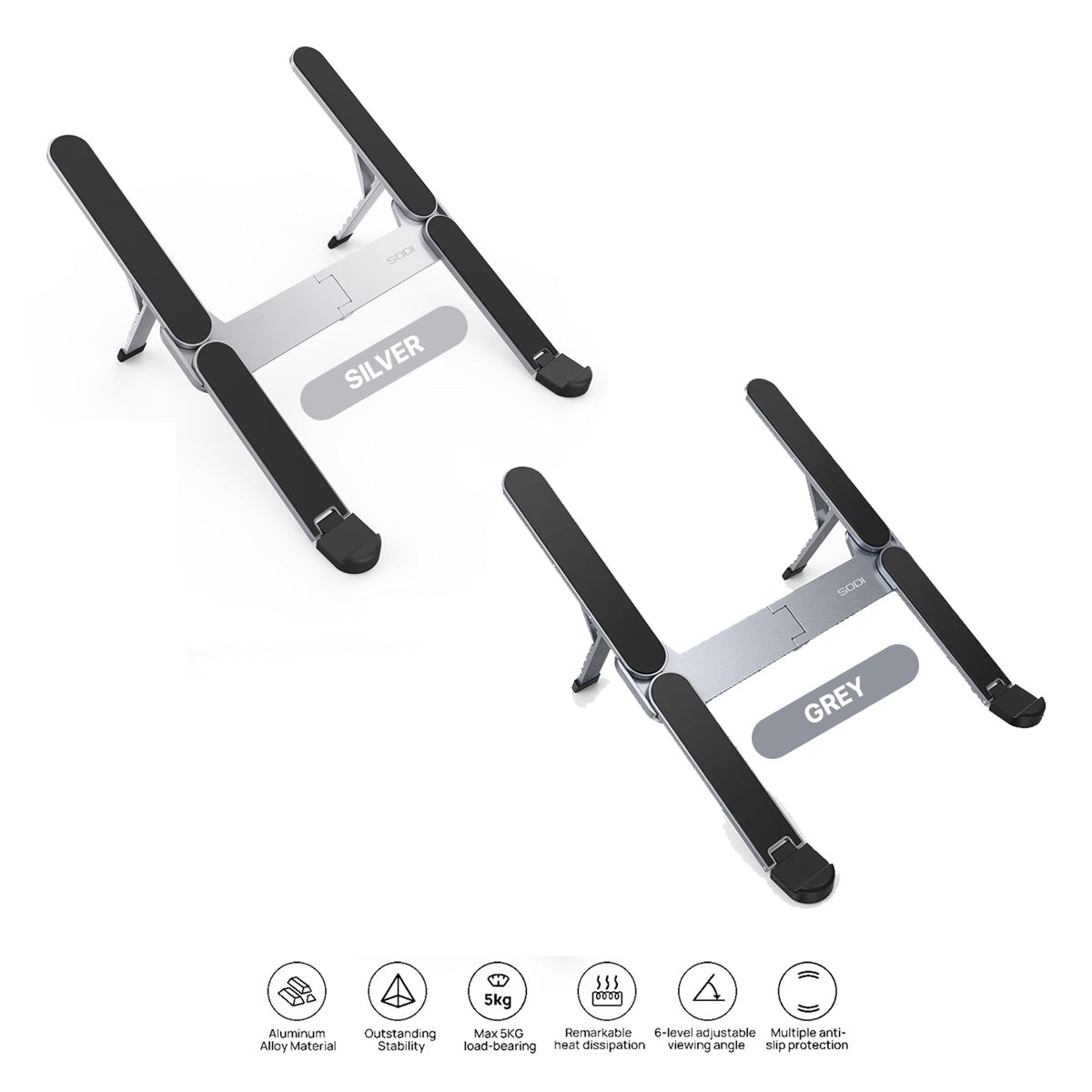 sodi-314-ultra-compact-foldable-portable-laptop-stand-grey-silver