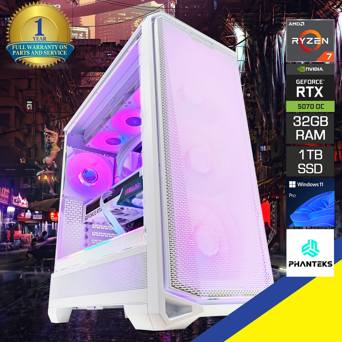 sophos-g400a-white-desktop-gaming-pc-amd-ryzen-7-9700x-32gb-ram-1tb-ssd-rtx-5070-oc-windows-11-pro