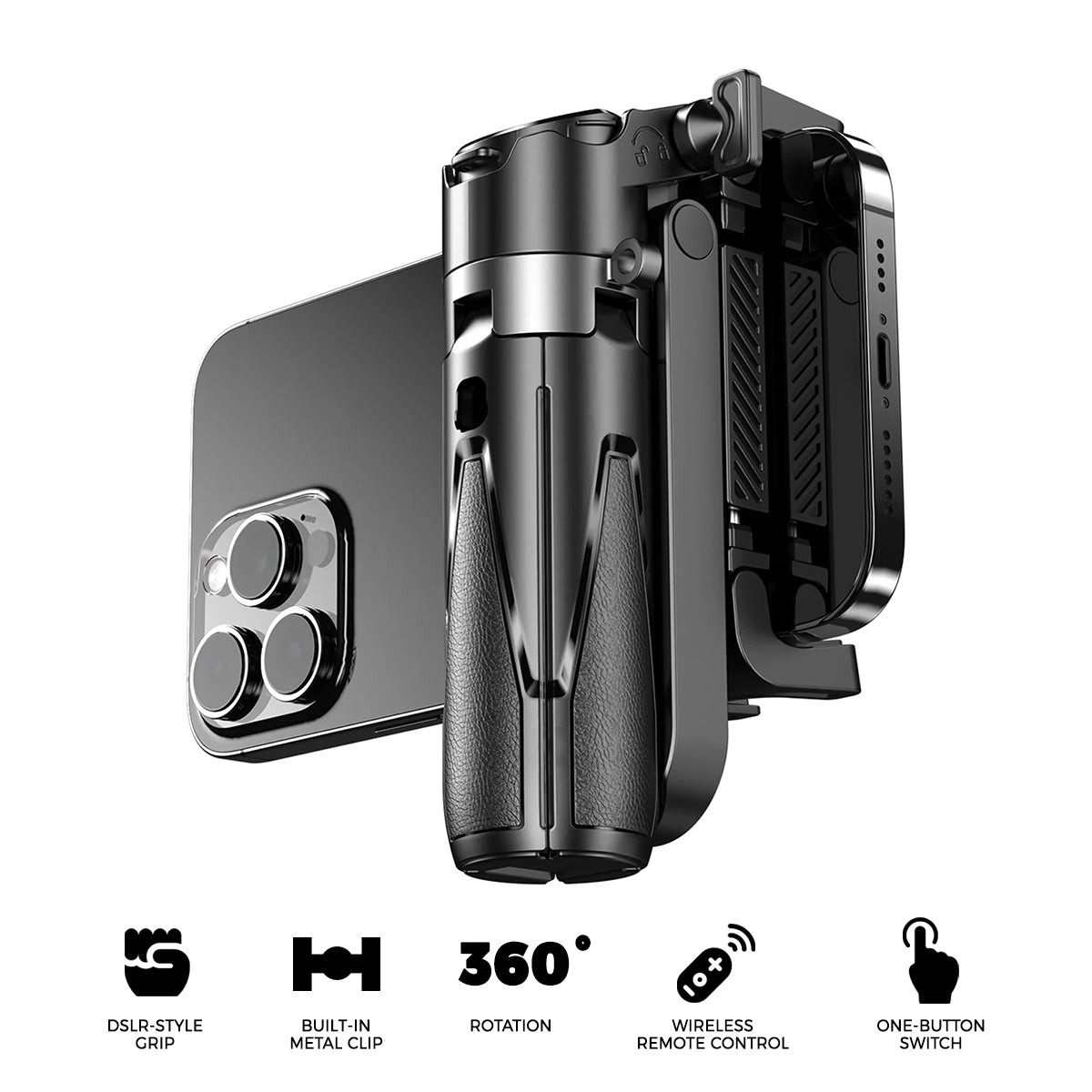 vyvylabs-palm-super-mini-multifunctional-selfie-stick-black-vbzx01-bk