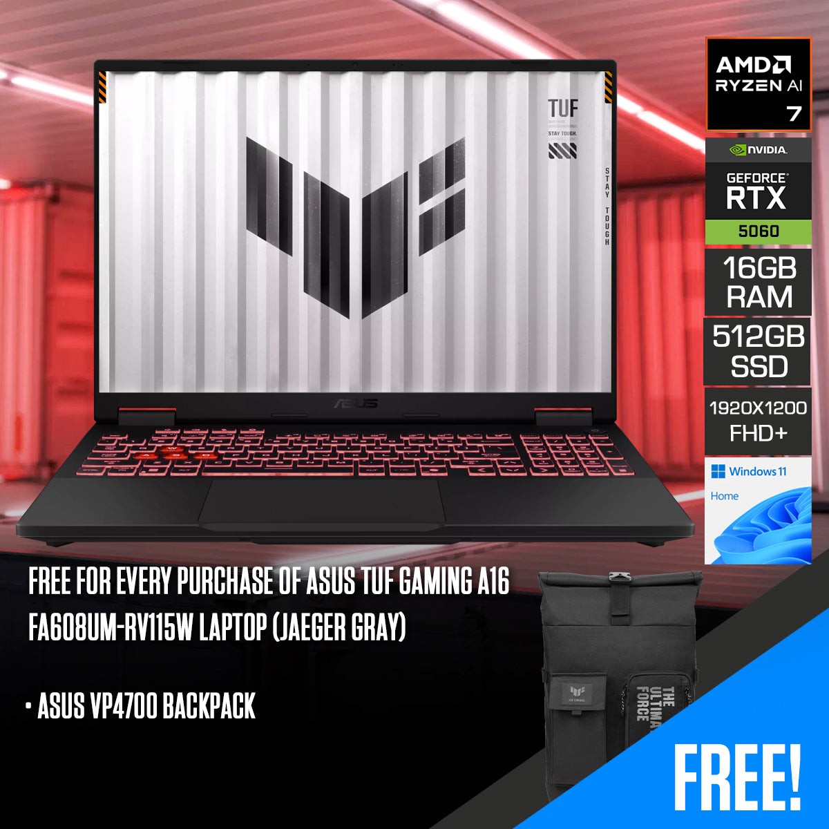 asus-tuf-gaming-a16-fa608um-rv115w-laptop-jaeger-gray-16-fhd-1920x1200-165hz-ips-ryzen-7-260-16gb-ram-512gb-ssd-rtx-5060-windows-11-home-asus-vp4700-backpack