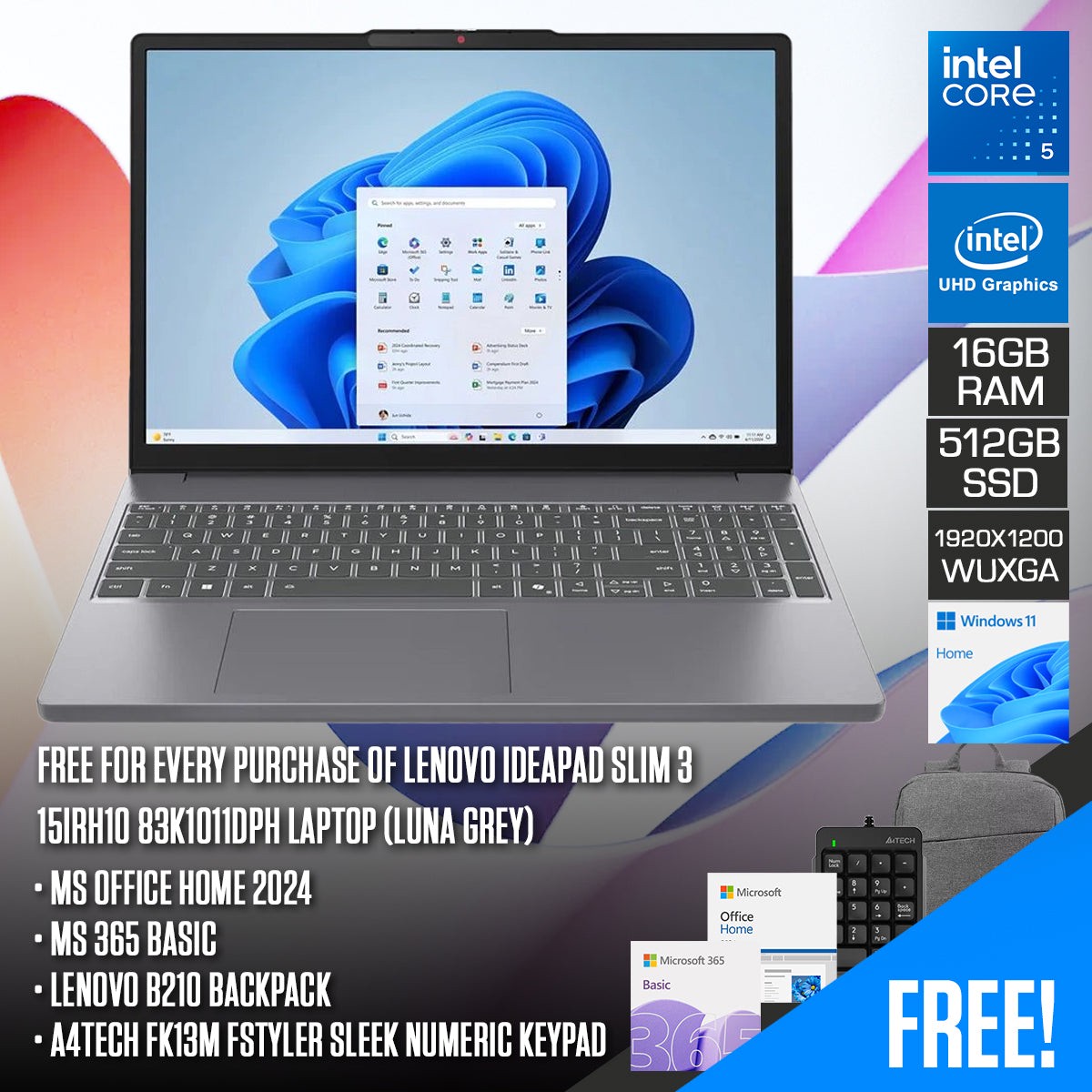 lenovo-ideapad-slim-3-15irh10-83k1011dph-laptop-15-3-wuxga-ips-core-i5-13420h-16gb-ram-512gb-ssd-intel-uhd-graphics-win-11-home-ms-office-home-2024-ms-365-basic-lenovo-b210