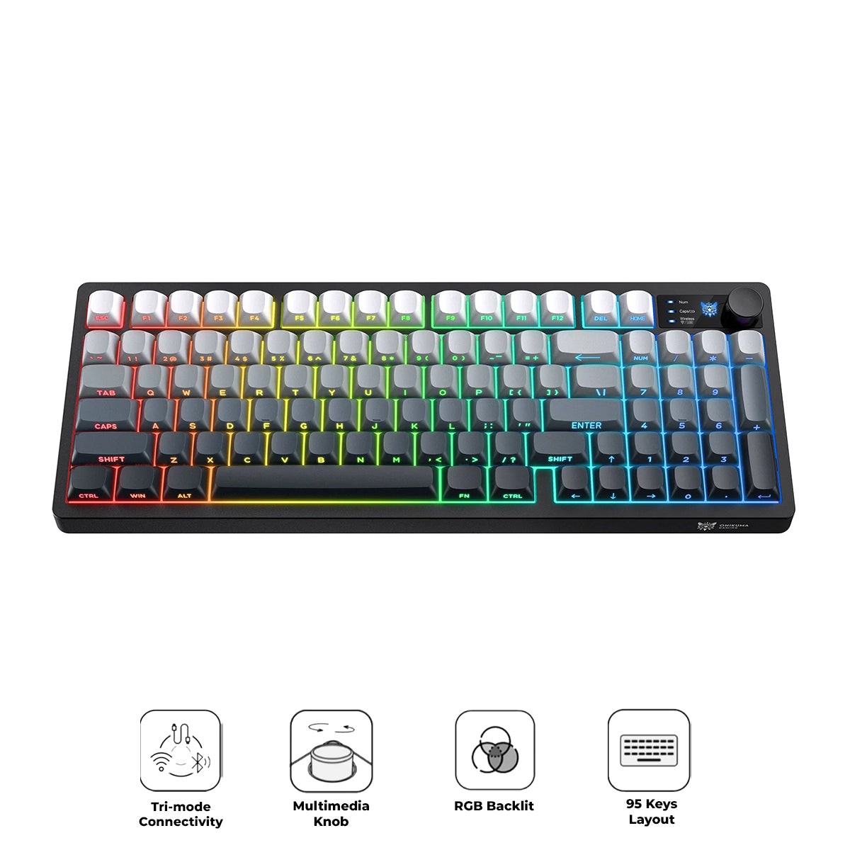 onikuma-mt902-tri-mode-rgb-95-keys-membrane-keyboard-with-rotation-control-black-gradient