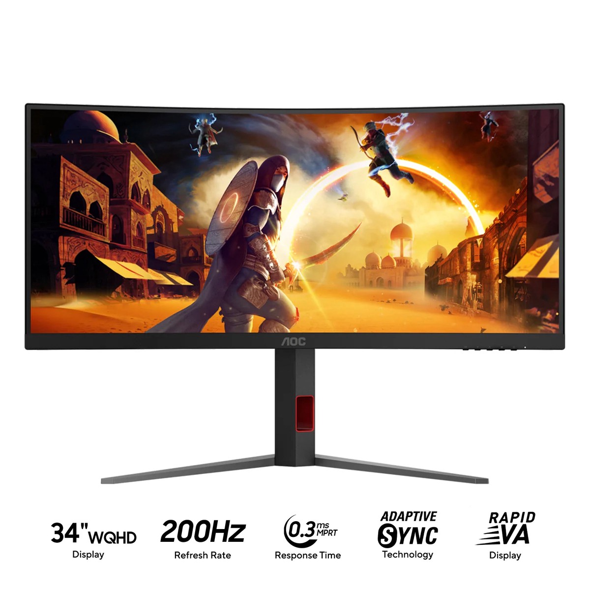 aoc-cu34g4h-71-34-wqhd-3440x1440-200hz-0-3ms-adaptivesync-fast-va-gaming-monitor-with-height-and-tilt-adjusment-black-red