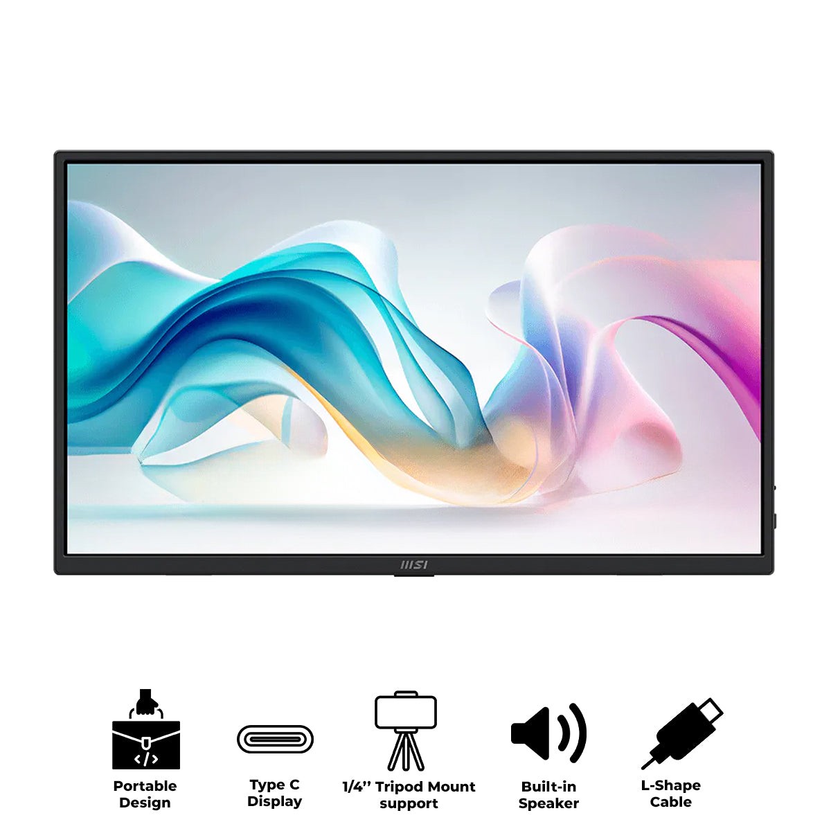 msi-pro-mp165-e6-15-6-fhd-1920x1080-60hz-4ms-gtg-ips-portable-ultra-slim-business-monitor-with-tilt-adjustment-black