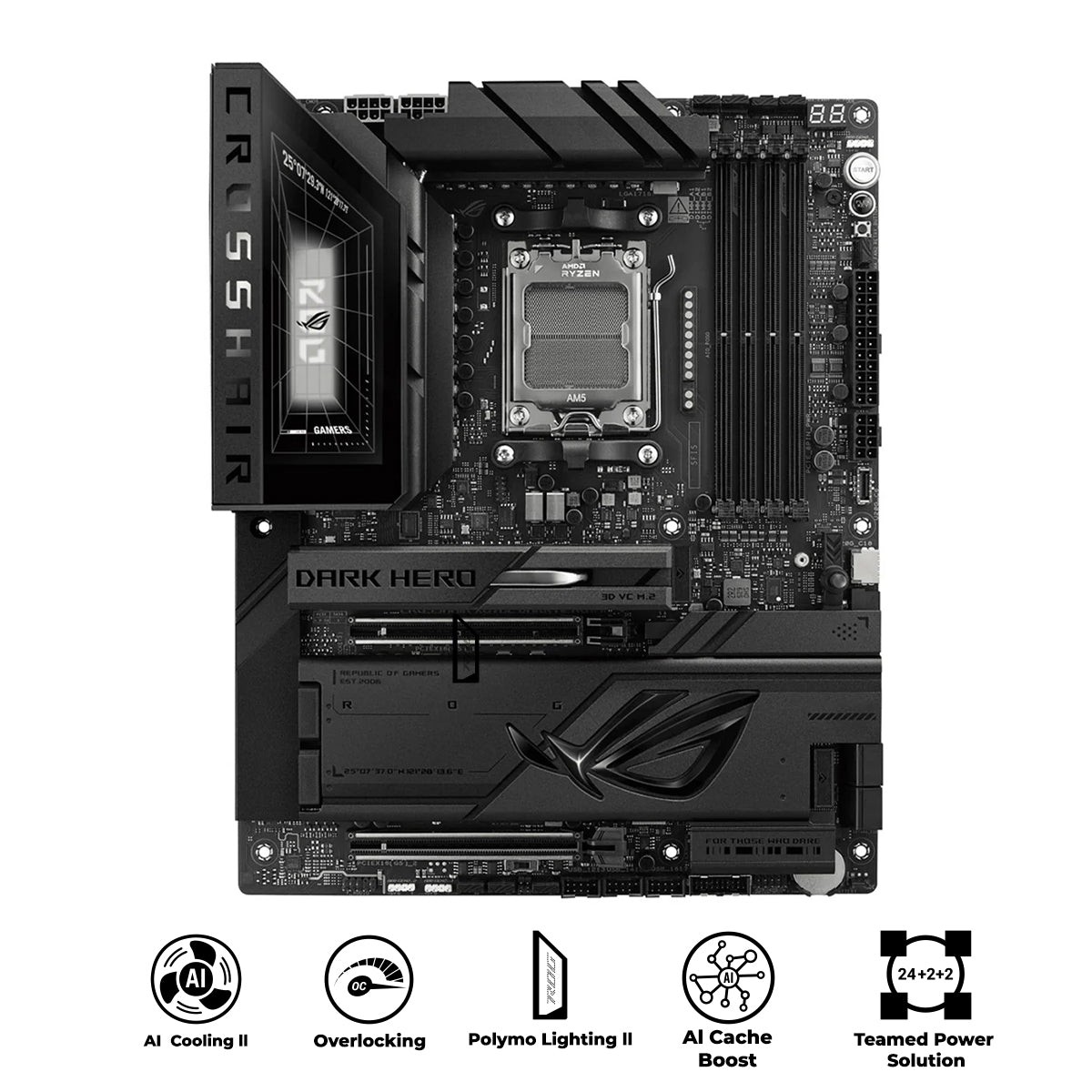 asus-rog-crosshair-x870e-dark-hero-ddr5-amd-gaming-motherboard