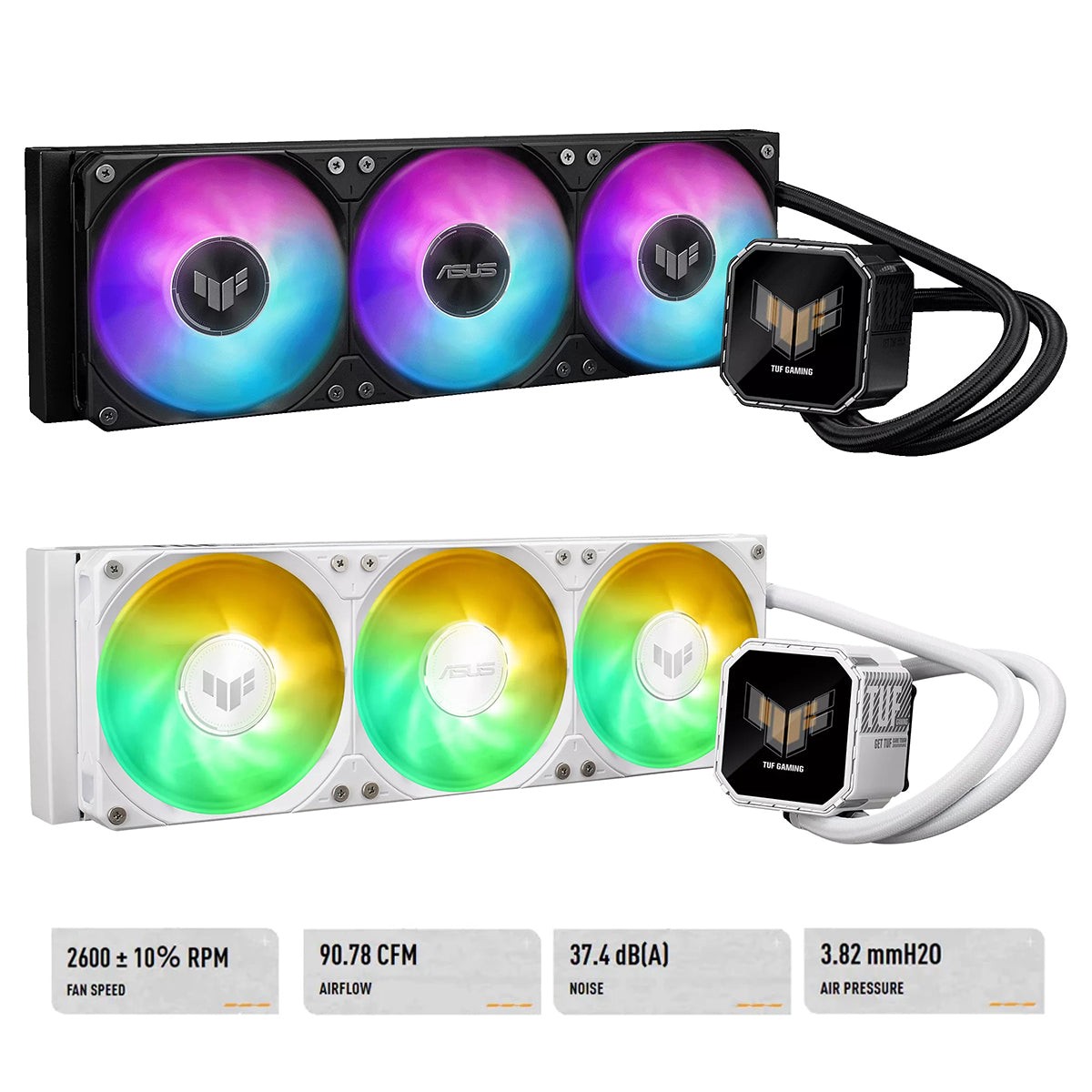 asus-tuf-gaming-lc-iii-360-argb-lcd-cpu-liquid-cooler-with-pre-installed-integrated-triple-fans-black-white