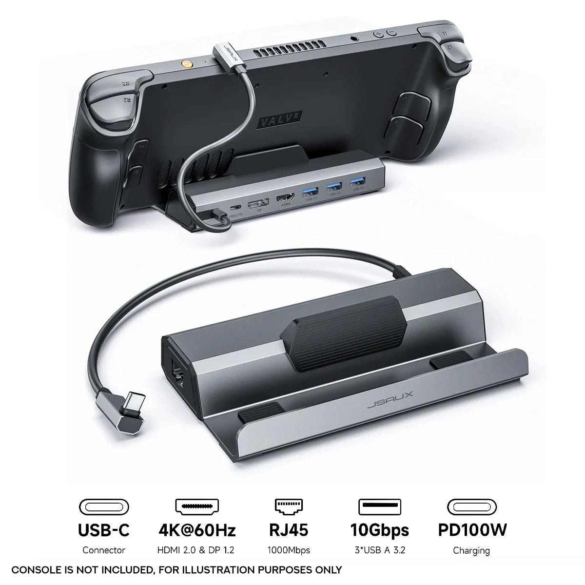 jsaux-usb-c-7-in-1-docking-station-for-steam-deck-steam-deck-oled-rog-ally-rog-ally-x-legion-go-legion-go-2-legion-go-s-grey-hb0702s