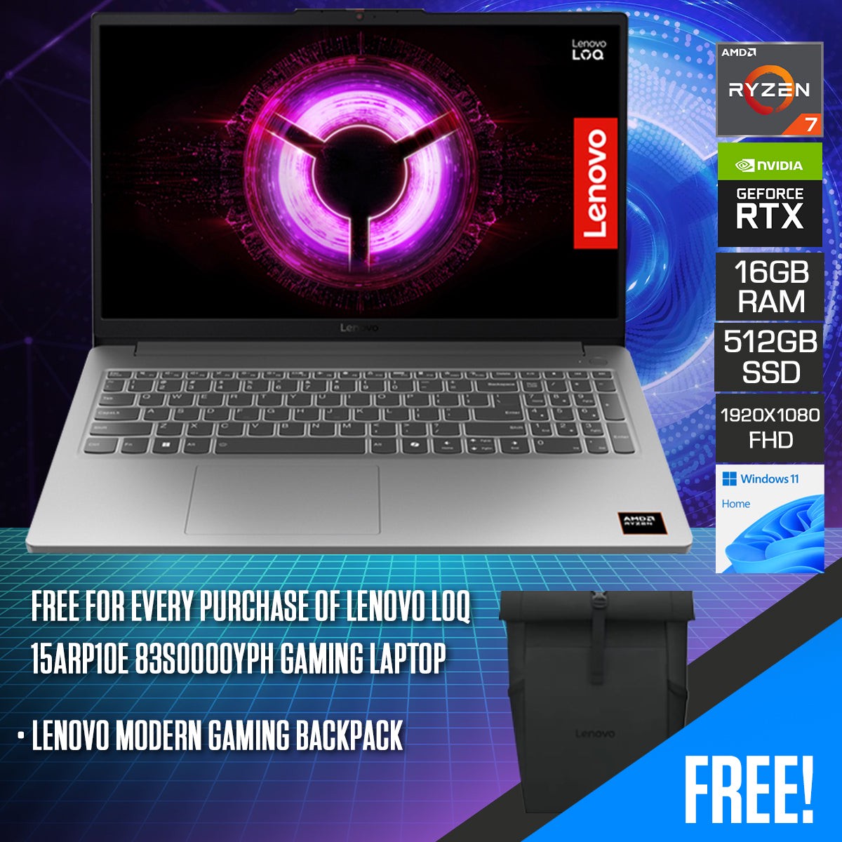 lenovo-loq-15arp10e-83s0000yph-gaming-laptop-luna-grey-15-6-fhd-1920x1080-ips-144hz-ryzen-7-7735hs-16gb-ram-512gb-ssd-rtx-4050-windows-11-home-lenovo-modern-gaming-backpack