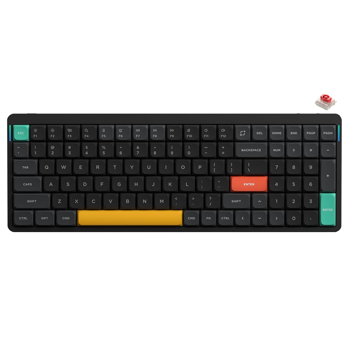 nuphy-air96-v2-qmk-via-hot-swappable-rgb-wireless-mechanical-keyboard-basalt-black-red-2-0-switch