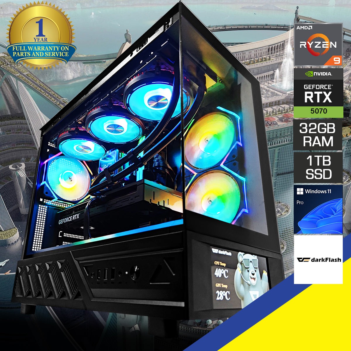 optima-ds950mv-black-desktop-gaming-pc-amd-ryzen-7-9700x-32gb-2x16gb-ram-1tb-ssd-rtx-5070-windows-11-pro