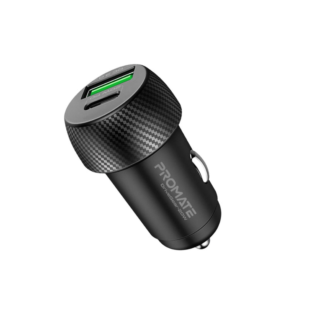 promate-drivegear-20w-20w-usb-c-usb-a-quick-charging-mini-car-charger