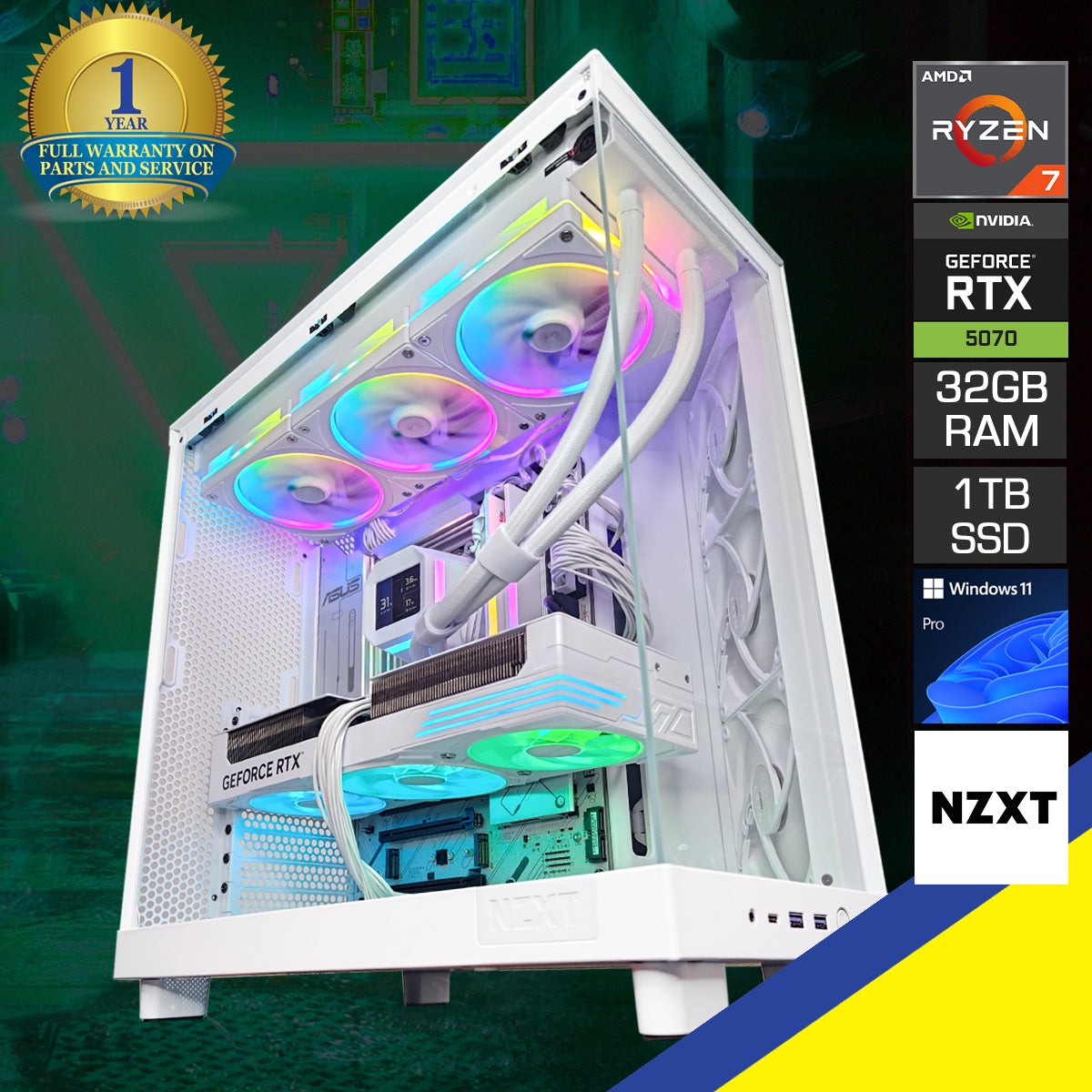 ultra-h6-flow-white-desktop-gaming-pc-amd-ryzen-7-9800x3d-32gb-ram-1tb-ssd-rtx-5070-windows-11-pro