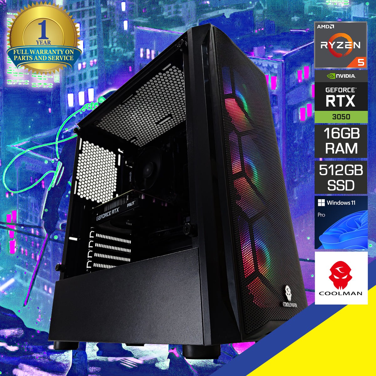 alpha-aurora-black-desktop-gaming-pc-amd-ryzen-5-5500-16gb-ram-500gb-ssd-rtx-3050-windows-11-pro