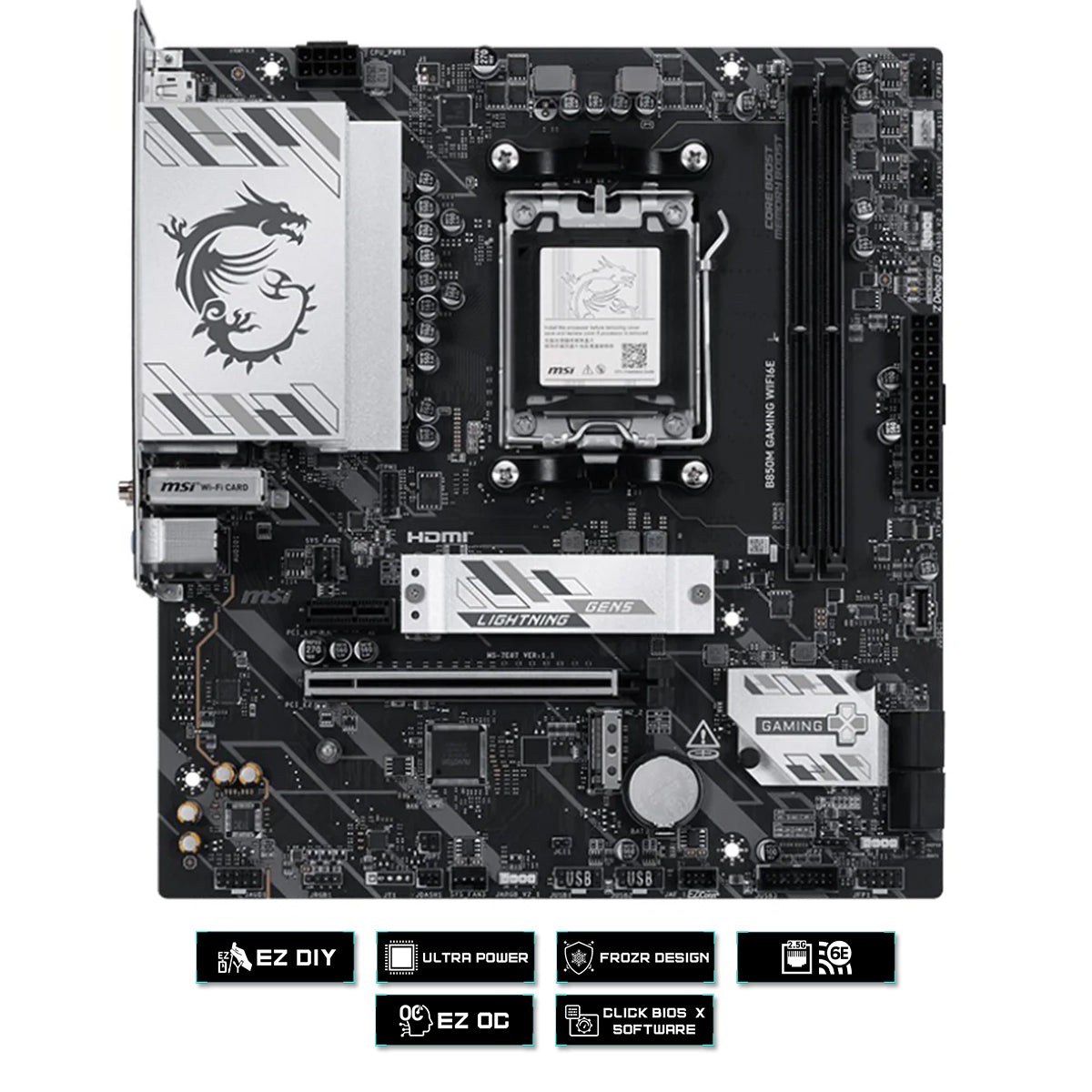 msi-b850m-gaming-wifi6e-ddr5-amd-motherboard