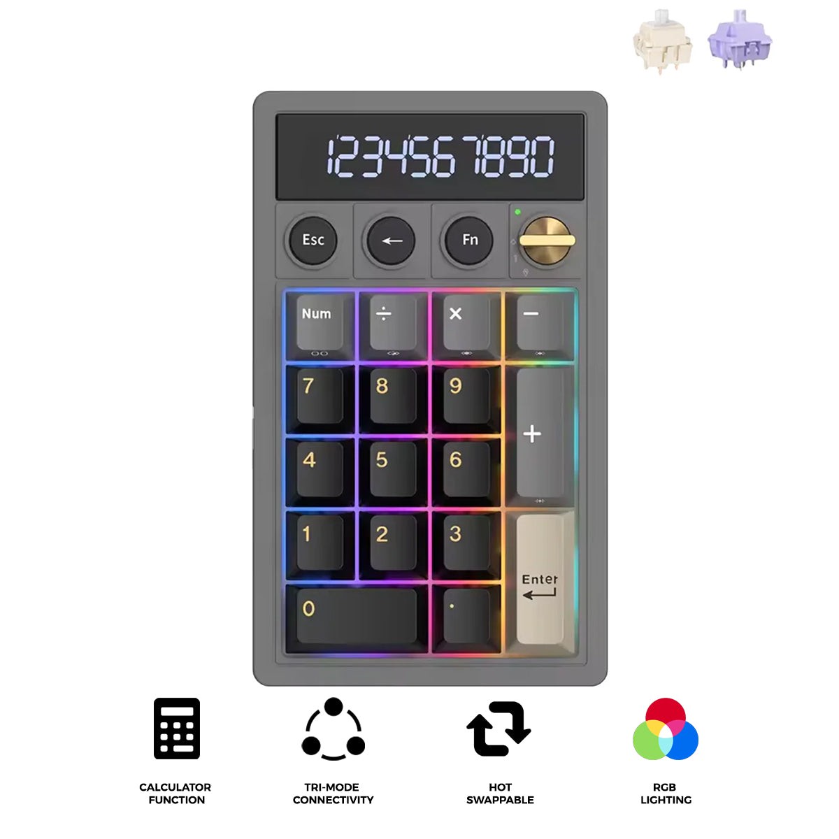 royal-kludge-m20-tri-mode-rgb-2-in-1-numeric-keypad-calculator-phantom-cream-switch-violet-switch