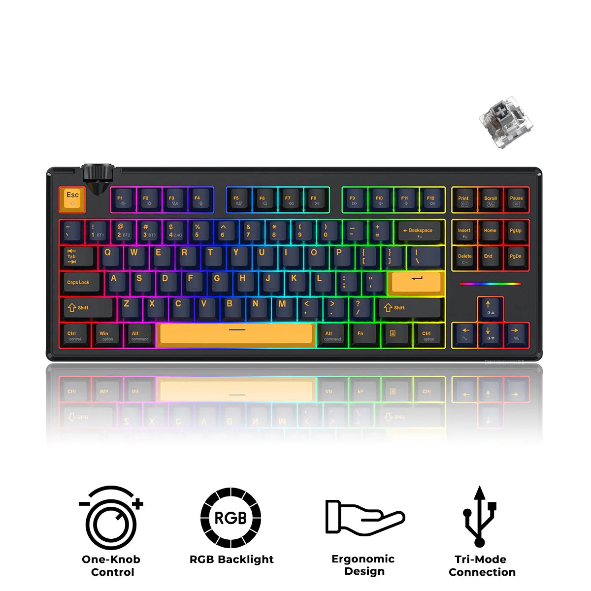 redragon-cyclone-pro-k716-rgb-hot-swappable-gasket-mounted-tkl-horizontal-knob-mechanical-keyboard-rpc-linear-switch-black-dark-blue-yellow