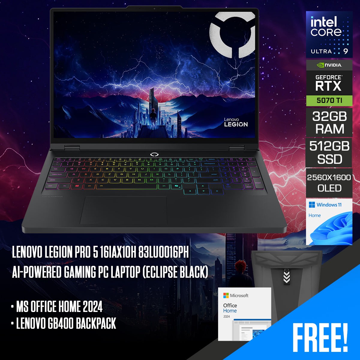 lenovo-legion-pro-5-16iax10h-83lu0016ph-ai-powered-gaming-pc-laptop-16-wqxga-oled-240hz-core-ultra-9-275hx-32gb-ram-512gb-ssd-rtx-5070-ti-windows-11-home-ms-office-home-2024-lenovo