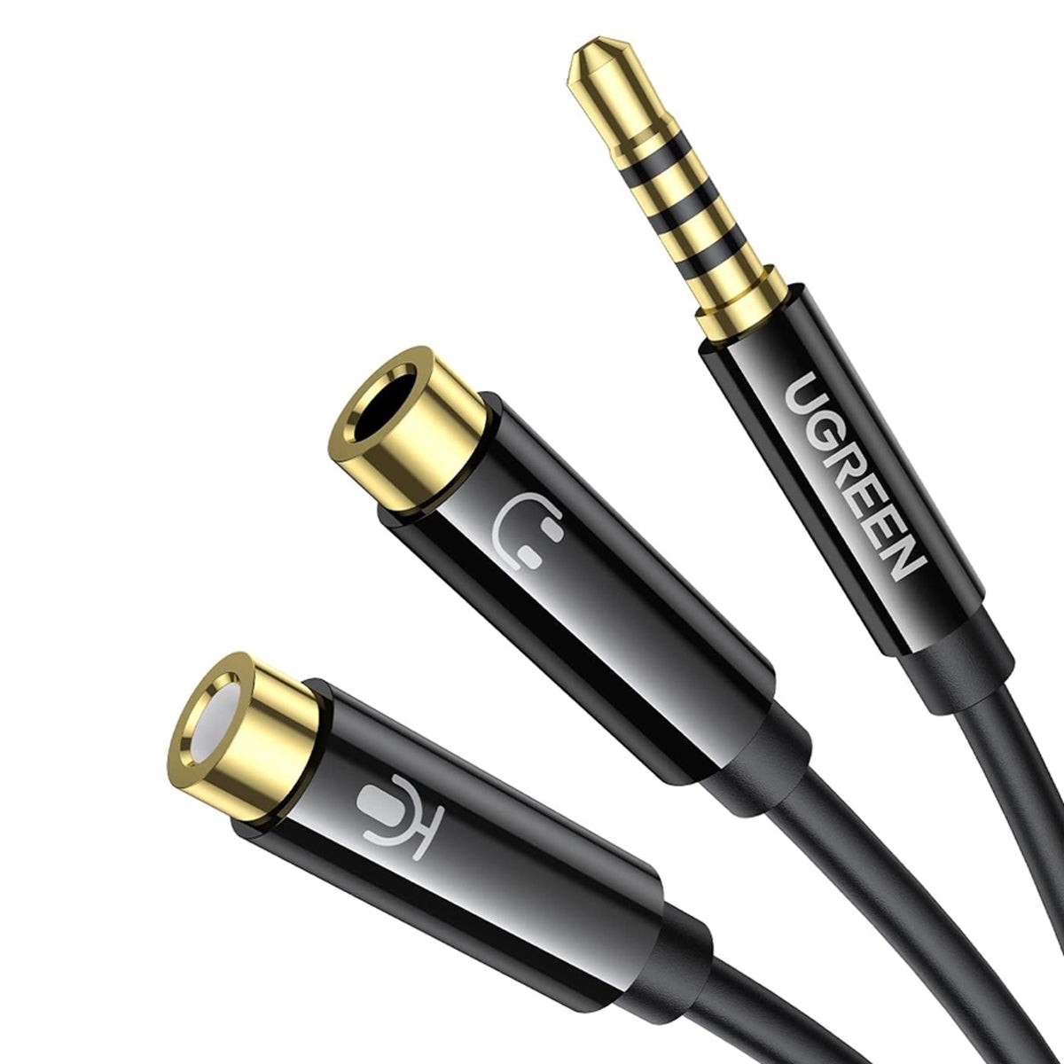 ugreen-dual-3-5mm-male-to-3-5mm-female-audio-cable-20cm-black-av140-20899