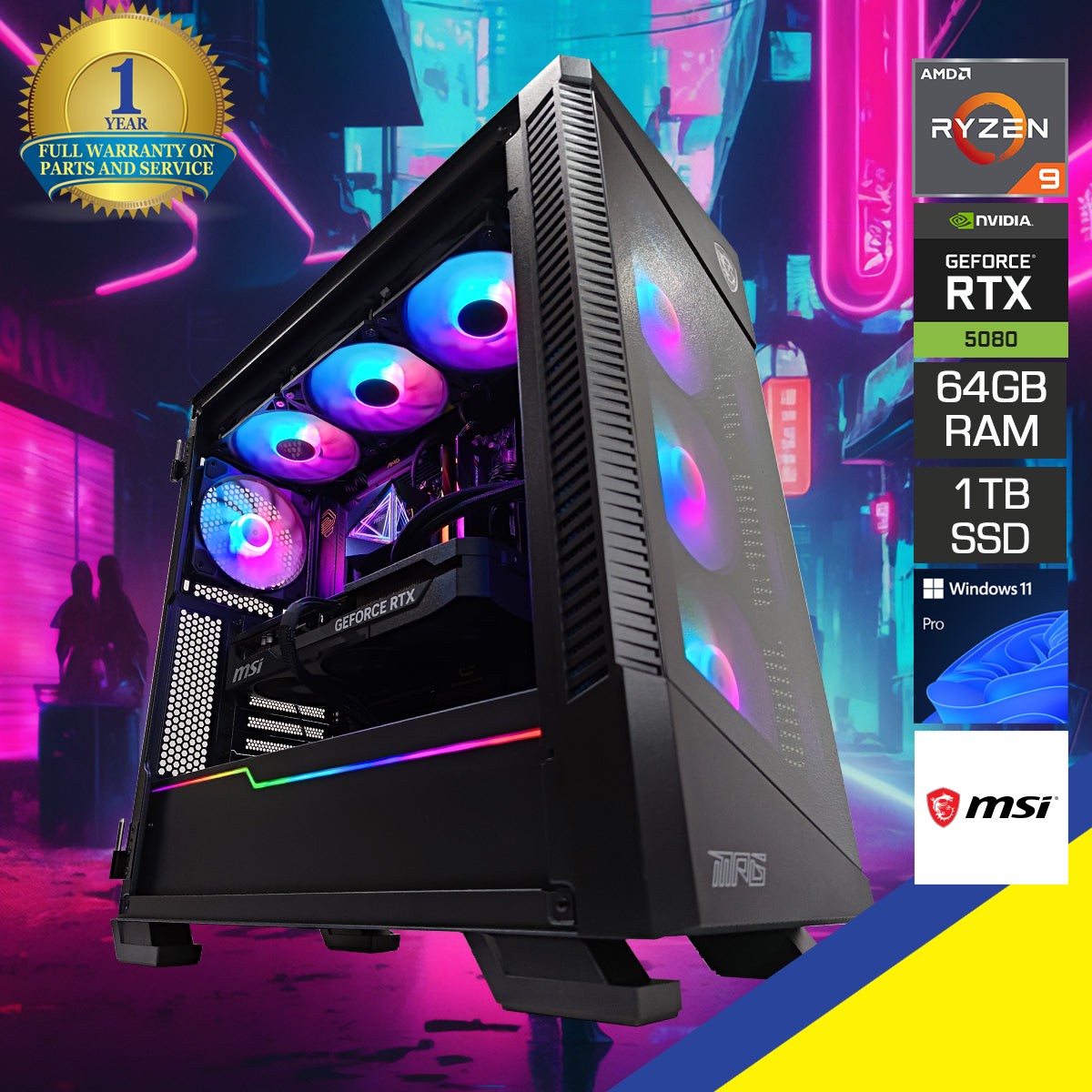 ultra-msi-velox-black-desktop-gaming-pc-amd-ryzen-9-9900x-64gb-ram-1tb-ssd-rtx-5080-windows-11-pro