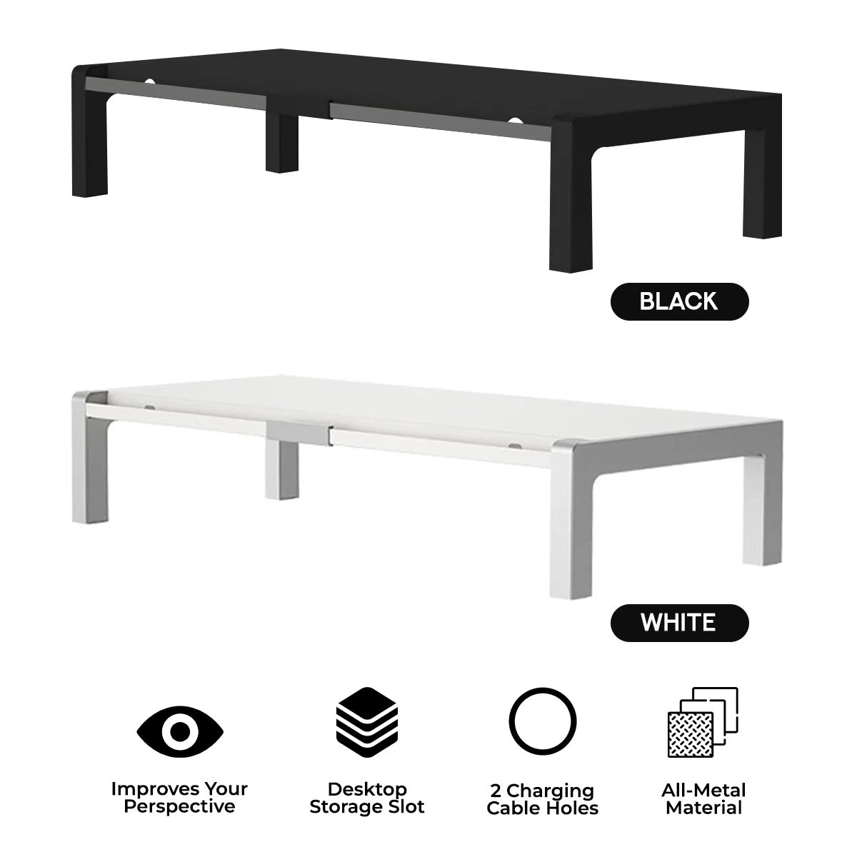 ledetech-ld-n16-all-metal-monitor-stand-l600xw240xh110mm-black-white