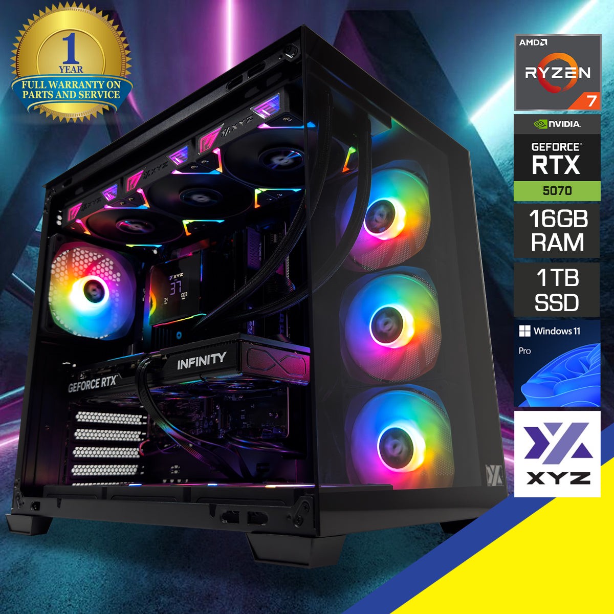 sophos-tesseract-x-black-desktop-gaming-pc-amd-ryzen-7-9700x-16gb-ram-1tb-ssd-rtx-5070-windows-11-pro