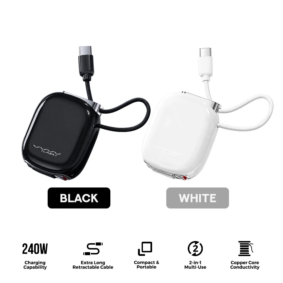 vyvylabs-elegant-retractable-type-c-to-type-c-cable-240w-black-white-vcrm-bk-vcrm-wh