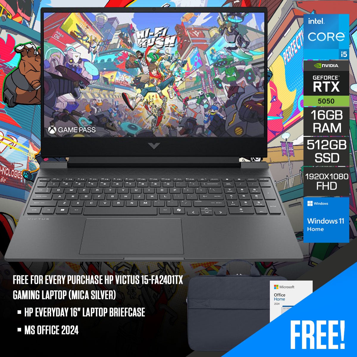 hp-victus-15-fa2401tx-gaming-laptop-15-6-fhd-144hz-ips-core-i5-13420h-16gb-ram-512gb-ssd-rtx-5050-windows-11-home-ms-office-2024-hp-everyday-16-laptop-briefcase
