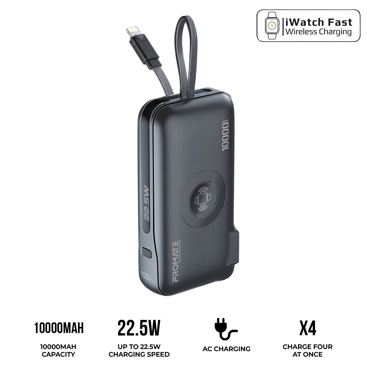 promate-powerpack-10i-ultra-compact-fast-charging-power-bank-with-ac-charger-apple-watch-charger-built-in-lightning-cable