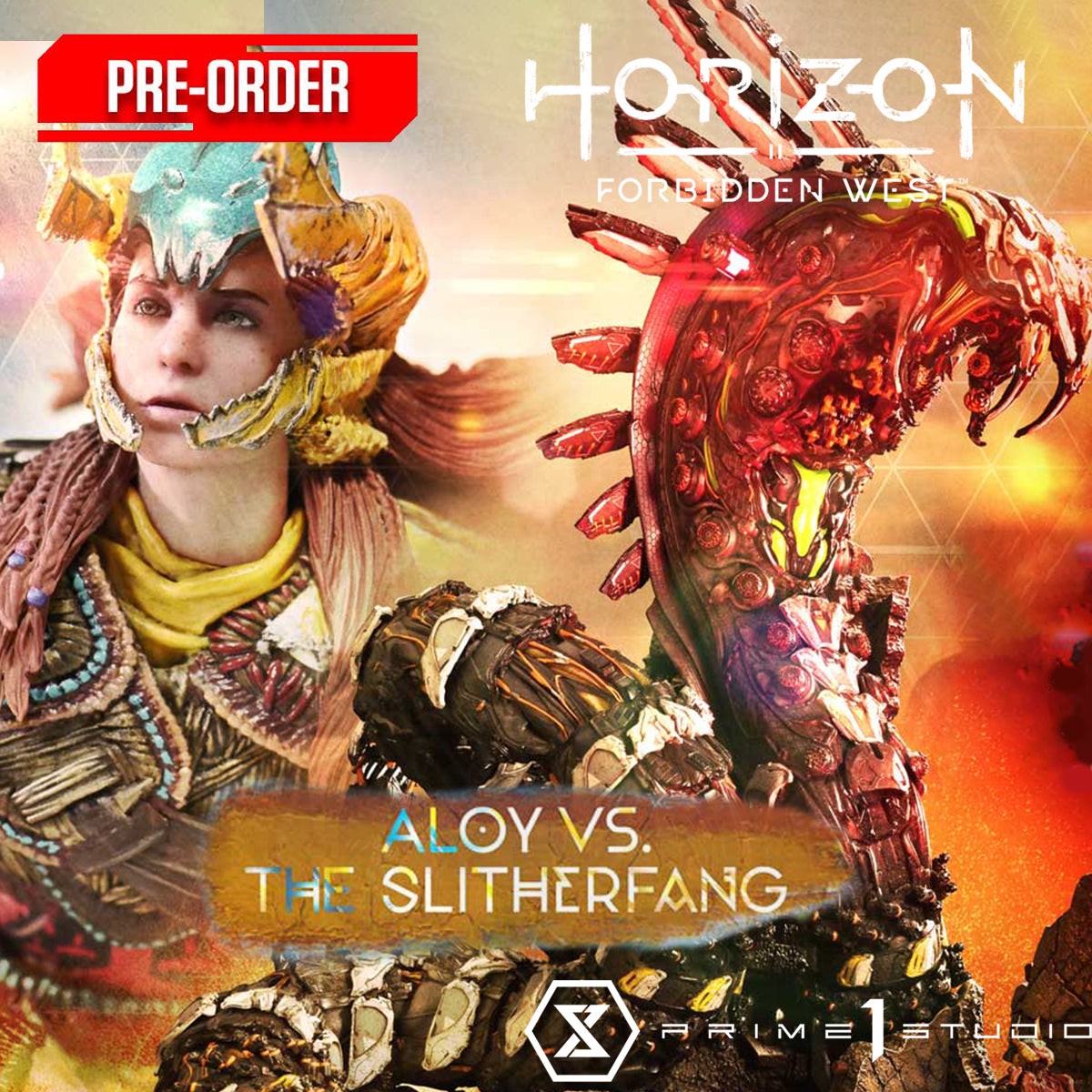 ultimate-diorama-masterline-horizon-forbidden-west-aloy-vs-the-slitherfang-udmhfw-01-pre-order-downpayment