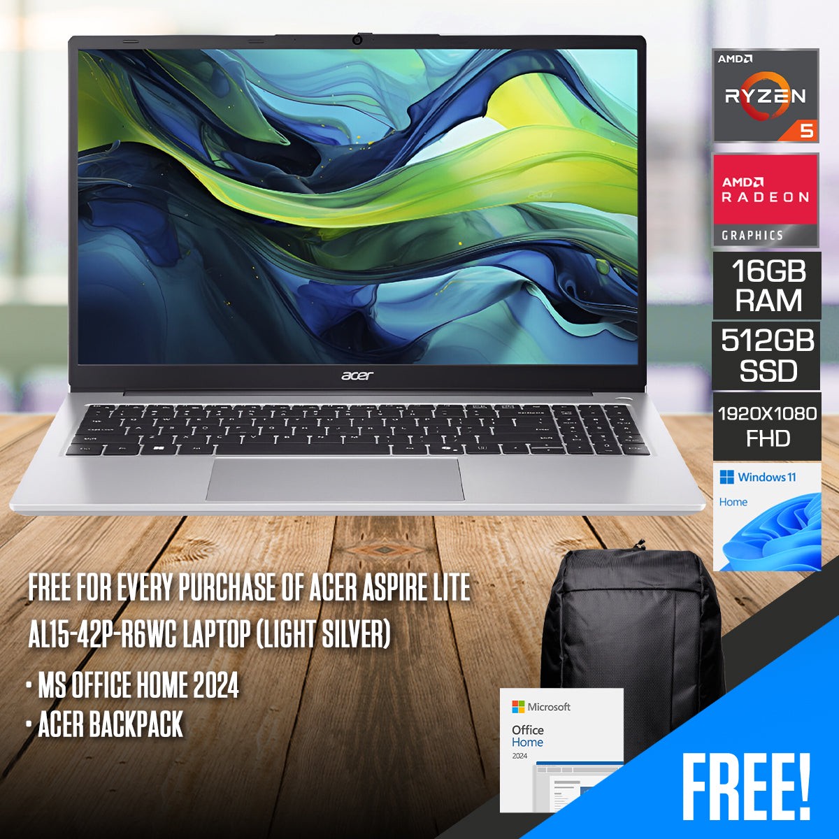 acer-aspire-lite-al15-42p-r6wc-laptop-light-silver-15-6-fhd-1920x1080-ips-ryzen-5-7430u-16gb-ram-512gb-ssd-amd-radeon-graphics-windows-11-home-ms-office-2024-acer-backpack