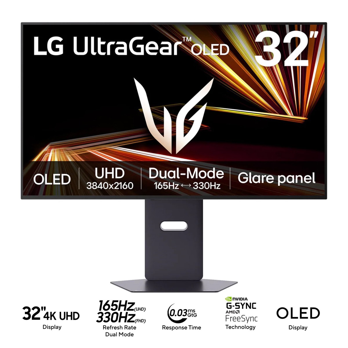 lg-ultragear-32gx850a-b-32-4k-uhd-oled-3840x2160-dual-mode-uhd-165hz-fhd-330hz-0-03ms-gtg-gaming-monitor-with-tilt-height-swivel-pivot-adjustment