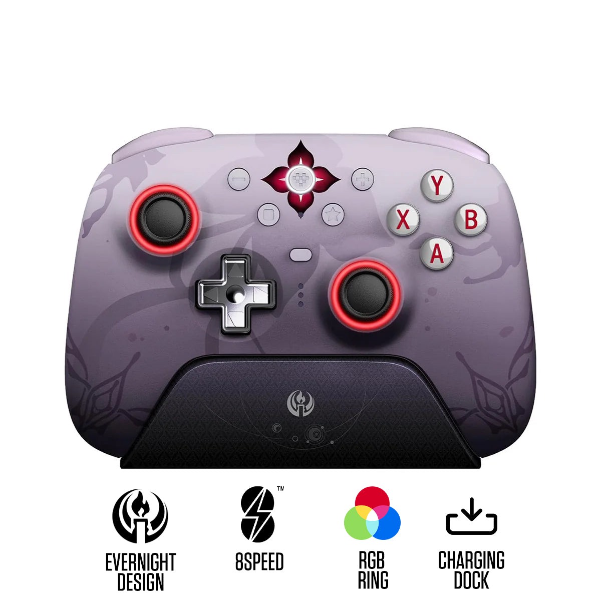 8bitdo-ultimate-2-wireless-controller-with-tmr-joysticks-switchable-hall-effect-tactile-triggers-rgb-fire-ring-8speed-wireless-tech-with-charging-dock-for-windows-android