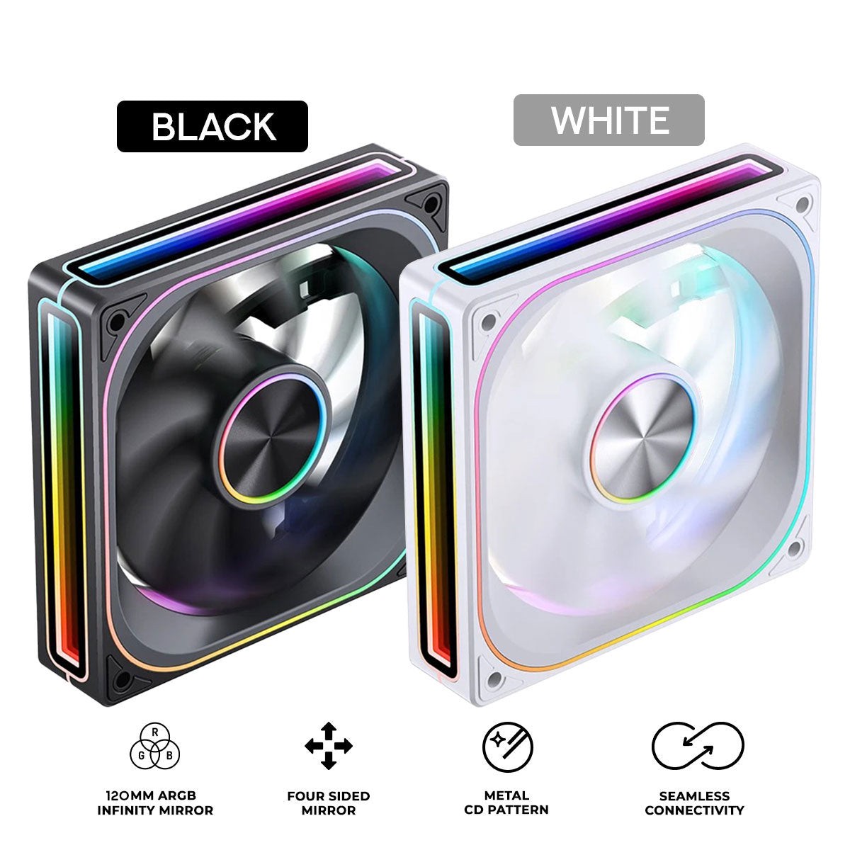 jonsbo-za-120-120mm-argb-infinity-mirror-series-fan-black-white-za-120b-za-120w