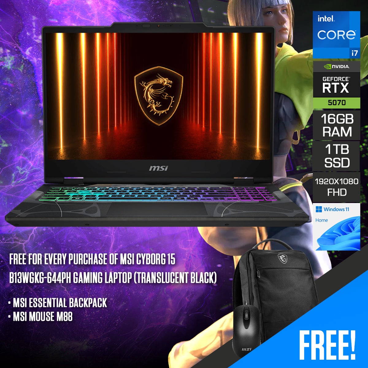 msi-cyborg-15-b13wgkg-644ph-gaming-laptop-15-6-fhd-144hz-ips-core-i7-13620h-16gb-ram-1tb-ssd-rtx-5070-windows-11-home-msi-essential-backpack-msi-mouse-m88