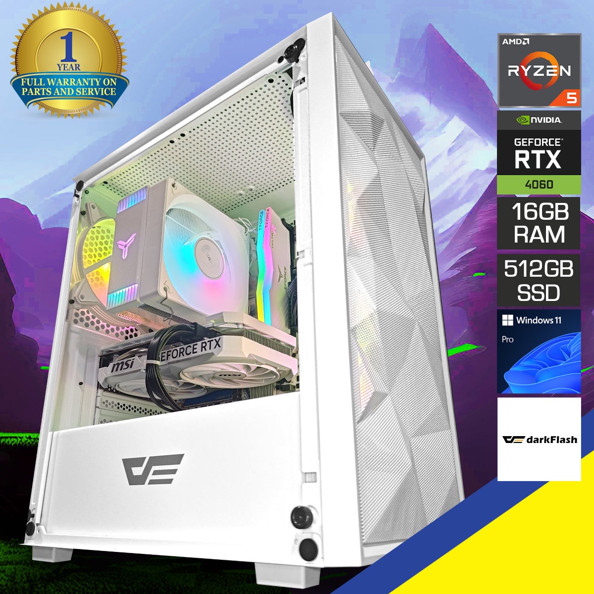 alpha-m305-mesh-white-desktop-gaming-pc-ryzen-5-5600-16gb-ram-512gb-ssd-rtx-4060-windows-11-pro